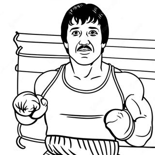 Rocky Balboa Boyama Sayfaları