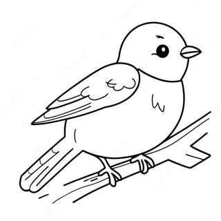 Bluebird Coloring Pages