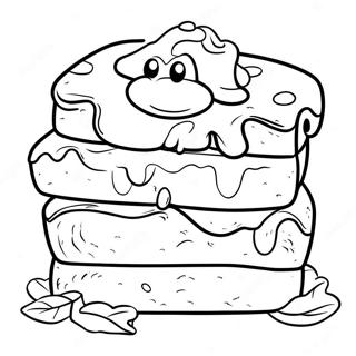 Brownie Coloring Pages