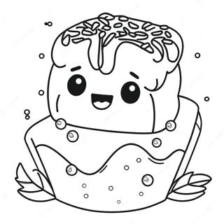 Brownie Coloring Pages