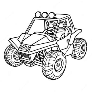 Four Wheeler Coloring Pages