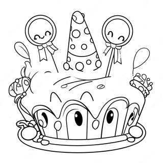 Disney Birthday Coloring Pages