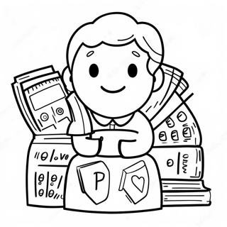 Financial Literacy Coloring Page 46863-37041