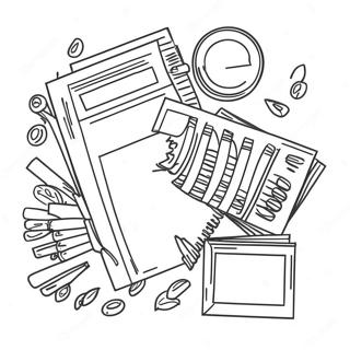 Financial Literacy Coloring Page 46863-37042