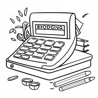 Budgeting Basics Coloring Page 46864-37046