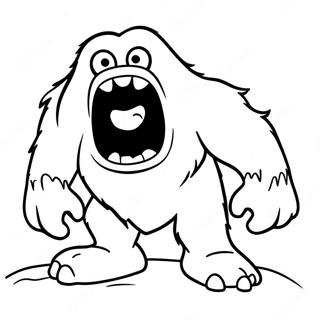 Abominable Coloring Pages