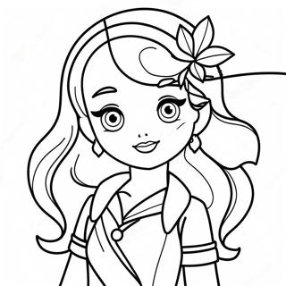 Rainbow High Jade Coloring Page 46913-37092