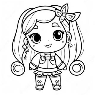 Cool Rainbow High Jade In Fashion Outfit Coloring Page 46914-37086