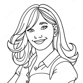 Lizzie Mcguire Coloring Page 46983-37142