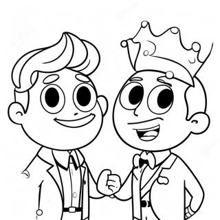 Fairly Odd Parents Coloring Page 4700-3743