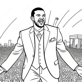 Justin Timberlake Coloring Pages