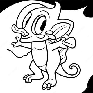 Espio Coloring Pages