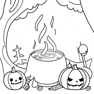 Samhain Celebration Coloring Page 47093-37229