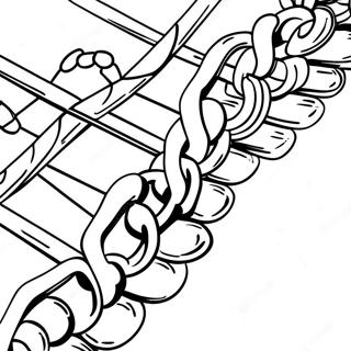 Chain Coloring Pages