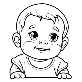 Baby Boy Coloring Page 47153-37279