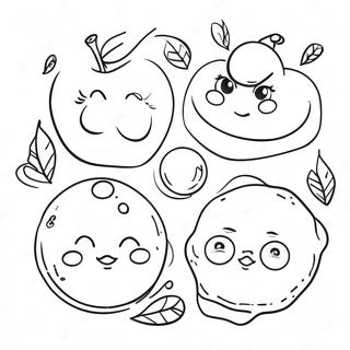 Five Senses Coloring Pages