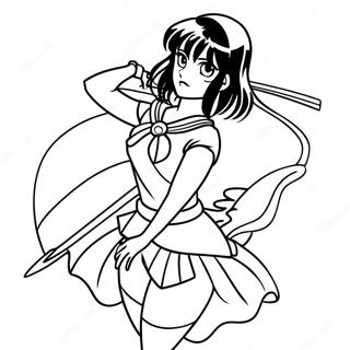 Pagina Da Colorare Di Sailor Saturn 47233-37336