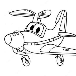 Jay Jay The Jet Plane Coloring Pages