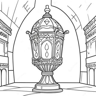 Solomon's Temple Furniture Coloring Pages