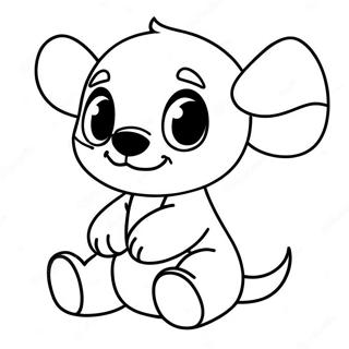 Cute Baby Stitch Coloring Page 47303-37399