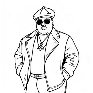 Biggie Smalls Ausmalbild 47383-37471