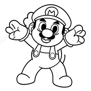 Super Mario Bros Movie Coloring Pages