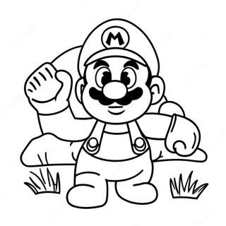 Pagini De Colorat Cu Filmul Super Mario Bros 4740-3775