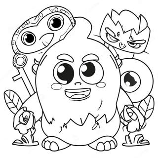 Super Monsters Coloring Page 47433-37500