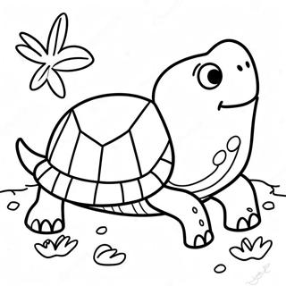 Franklin The Turtle Coloring Page 47453-37516