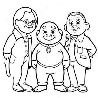 Franklin And Friends Coloring Page 47454-37519