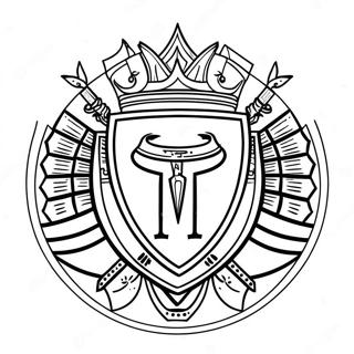 Lafc Logo Coloring Page 47493-37541