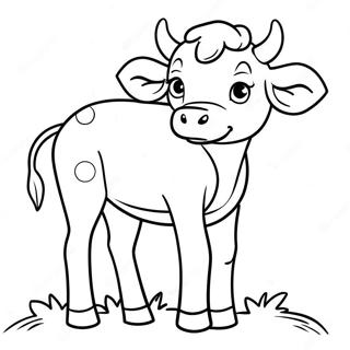 Calf Coloring Page 47503-37557