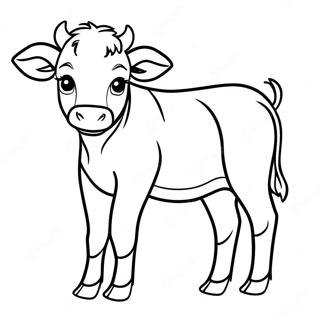 Calf Coloring Page 47503-37558