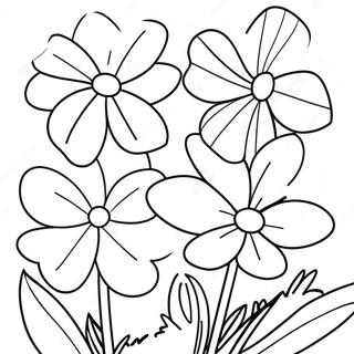 Crayola Spring Flowers Coloring Page 47593-37632