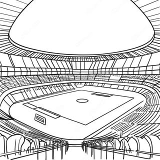 Football Stadium Coloring Page 47623-37671