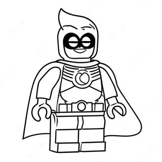 Lego Robin Coloring Pages