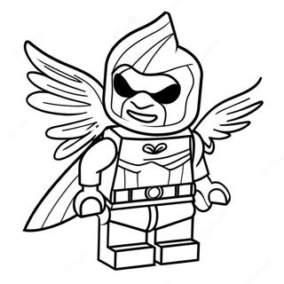 Lego Robin Kleurplaat 47643-37659