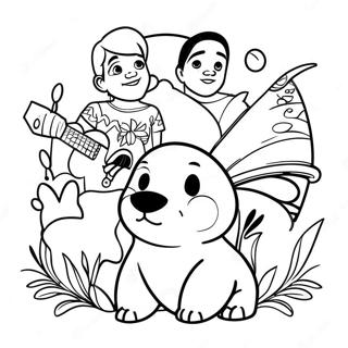 Ohana Coloring Page 47653-37684