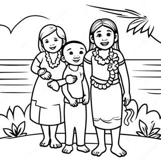 Ohana Coloring Pages