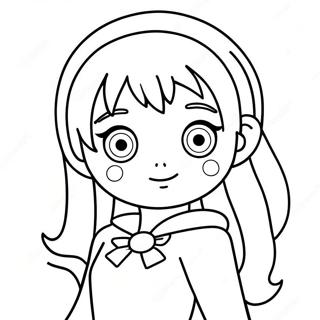 Zero Two Cute Coloring Page 47703-37712