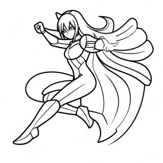 Zero Two In Action Coloring Page 47704-37716