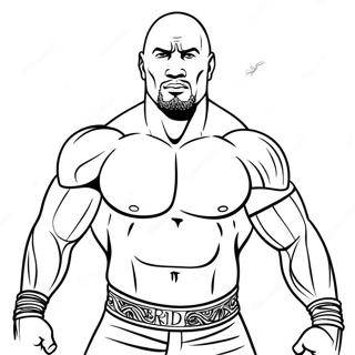 The Rock Wwe Boyama Sayfası 4770-3798