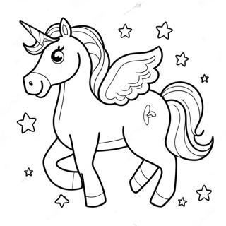 Unicorn Among Us Coloring Page 47763-37763