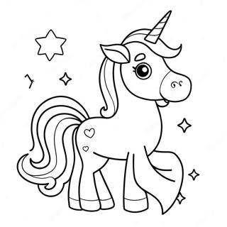 Cute Unicorn Among Us Character Coloring Page 47764-37793