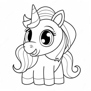 Cute Unicorn Among Us Character Coloring Page 47764-37795