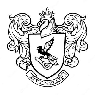 Harry Potter Ravenclaw Coloring Pages