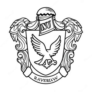 Ravenclaw Hauslogo Ausmalbild 47864-37843