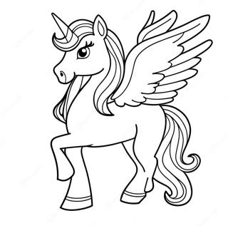 Pegacorn Coloring Page 47903-37872