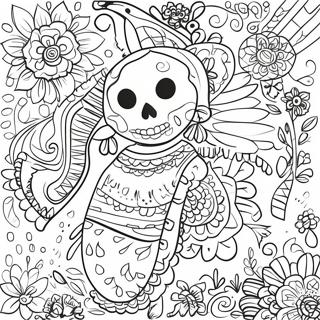 Mexican Folk Art Coloring Pages