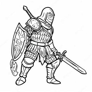 Dark Souls Coloring Pages